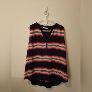 Ricki's striped sleeveless top